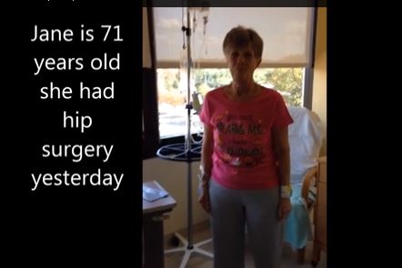 Jane – Direct Anterior Hip Replacement
